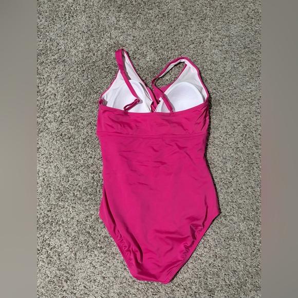 Kona Sol Women's Pink One Piece Swimsuit - Picture 3 of 3